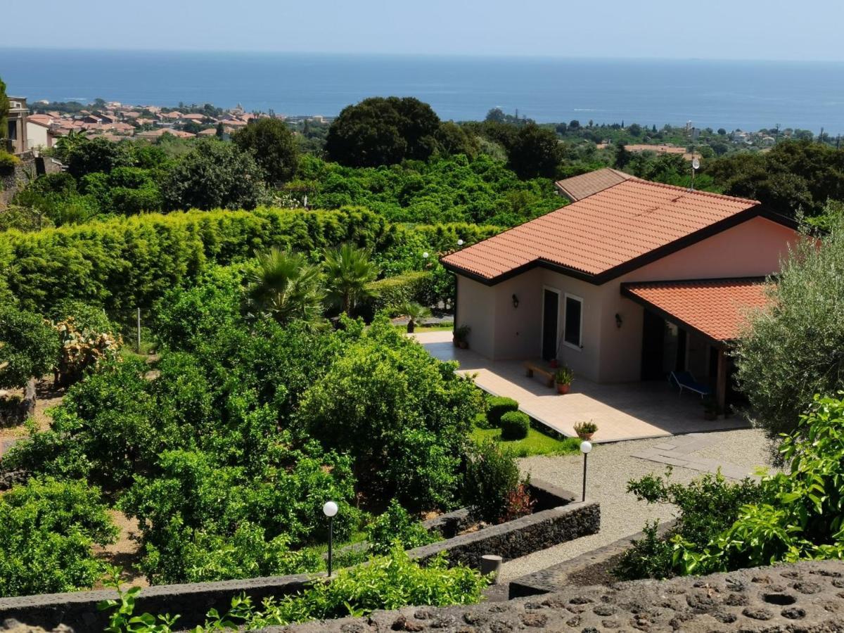 Villa Profumo Di Zagara Acireale Exterior foto